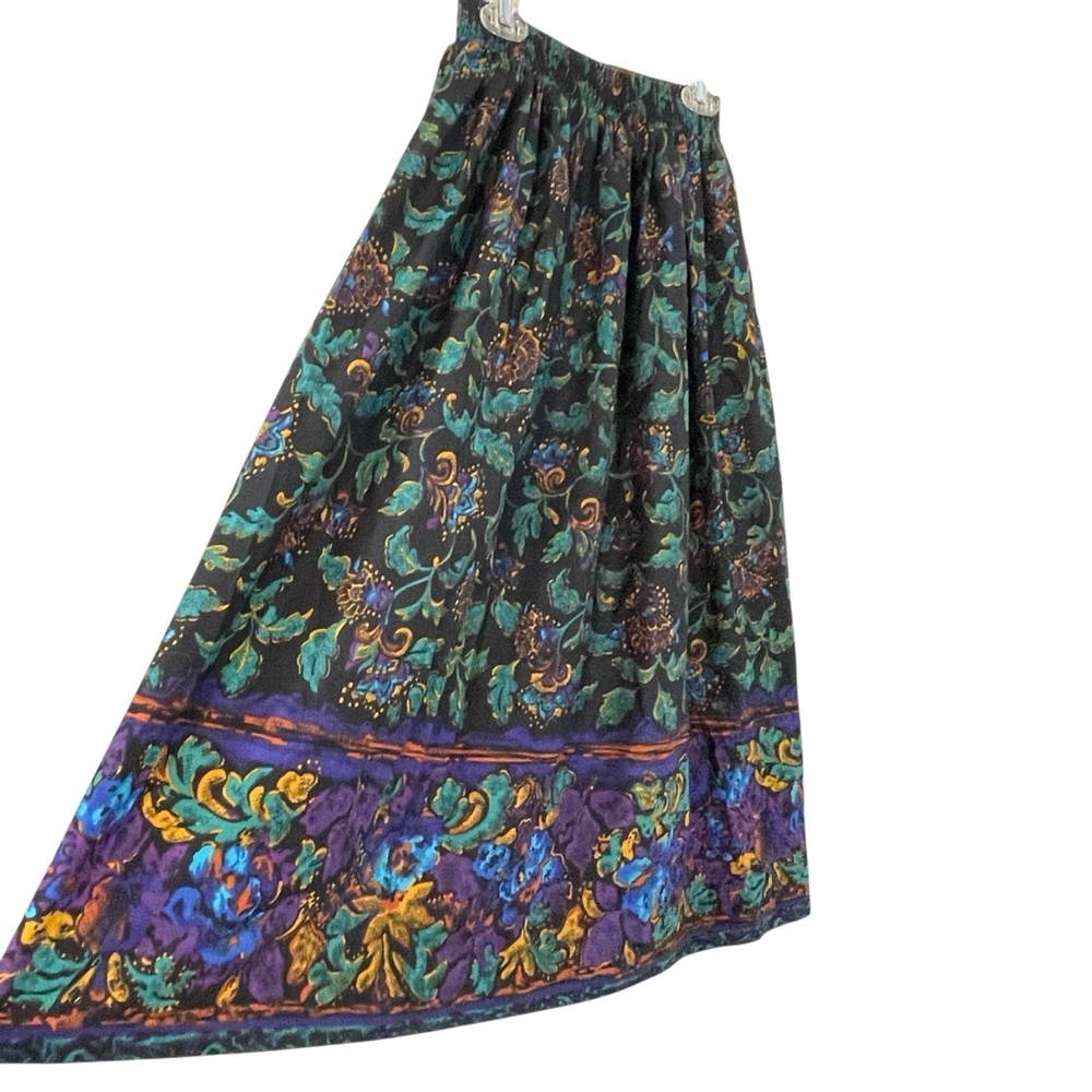 Vintage Floral Maxi Skirt - Picture 2 of 7